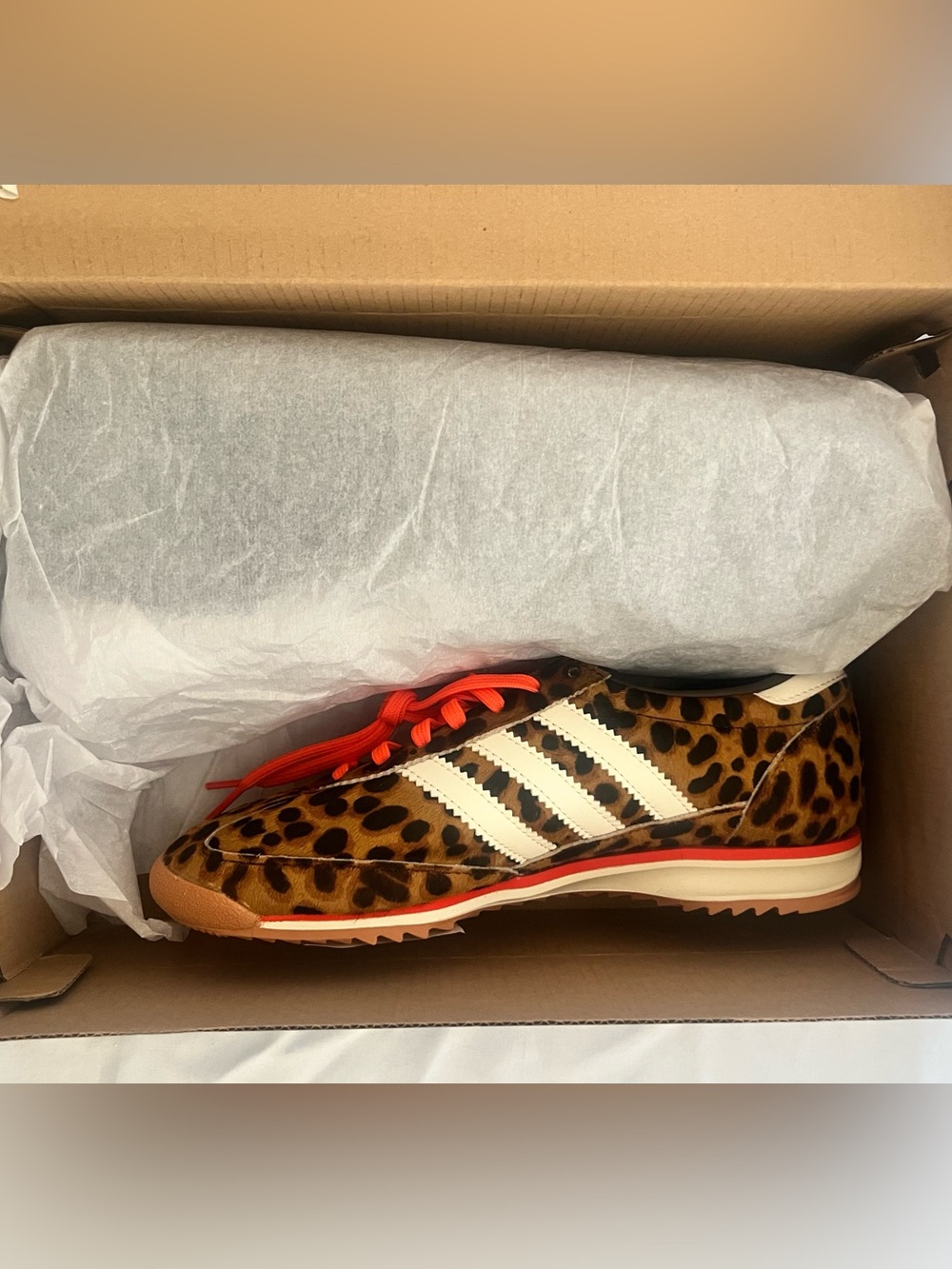 Adidas Leopard/cheetah SL oG’s women’s 5.5 BNWT